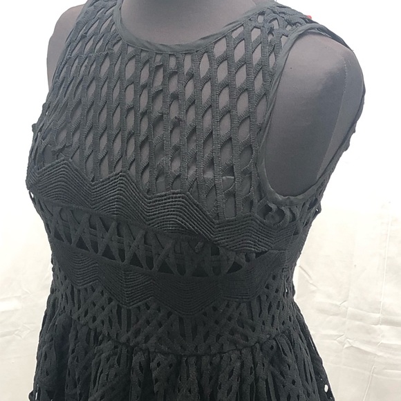 SHEIKE Midi Black Dress Size 8 - Picture 4 of 4